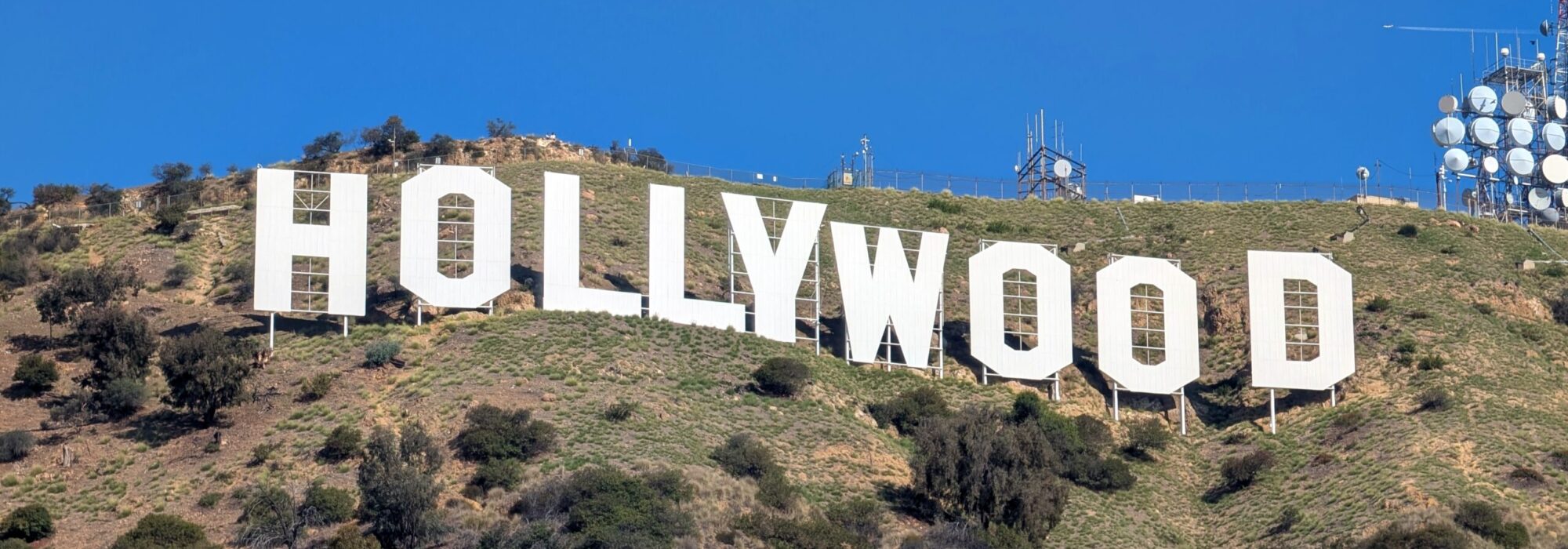Das Hollywood Sign in Los Angeles